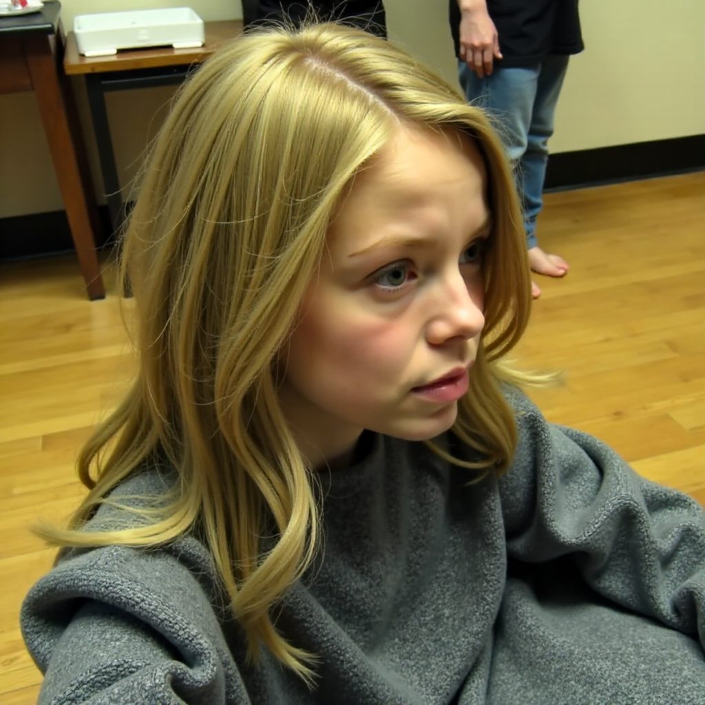 blonde layered hairstyle for tree braids