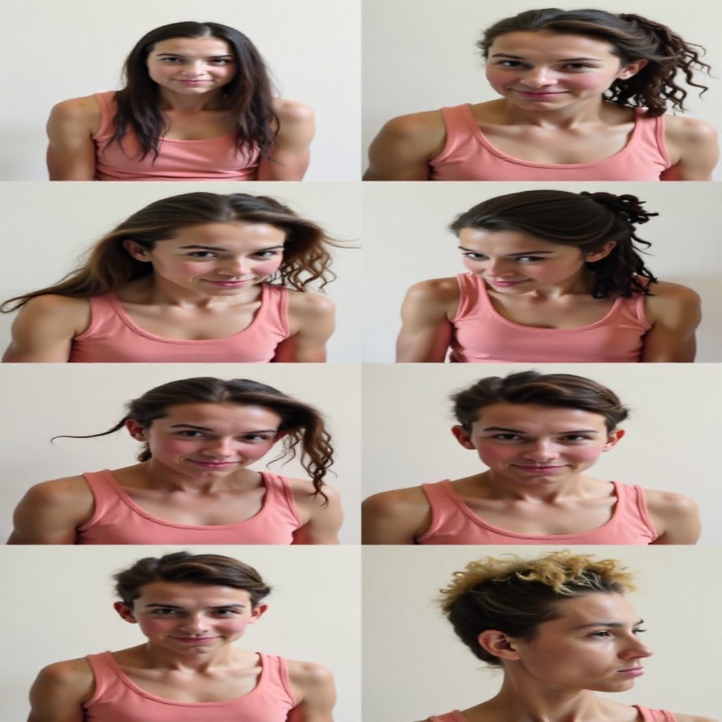 Braided Bun From Box Braids Tutorial