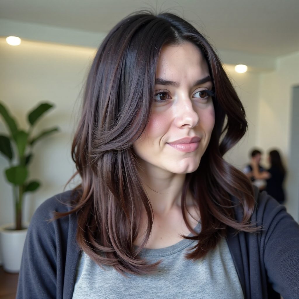 Face Framing Layers Haircut