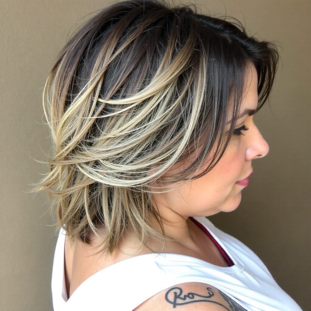 Voluminous Formal Hairstyle For Medium Hair