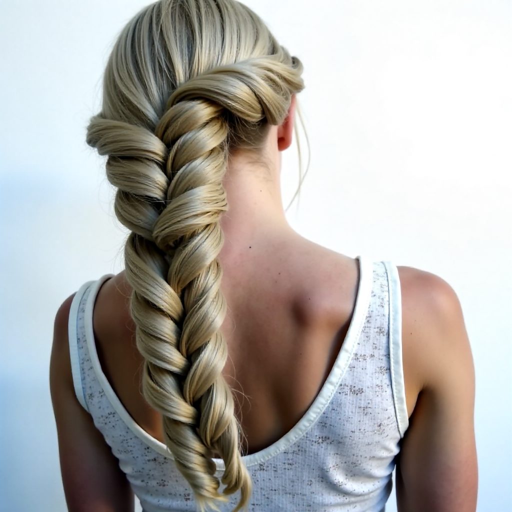 Elegant Fishtail With Twists