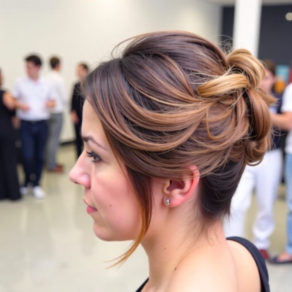 Formal Hairstyle For Inverted Bob