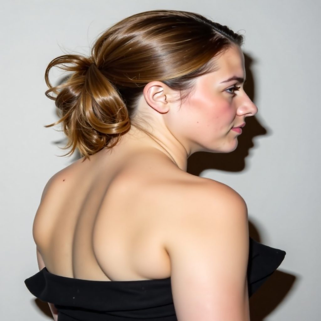 Emma Whatson Christmas hairstyle for girls