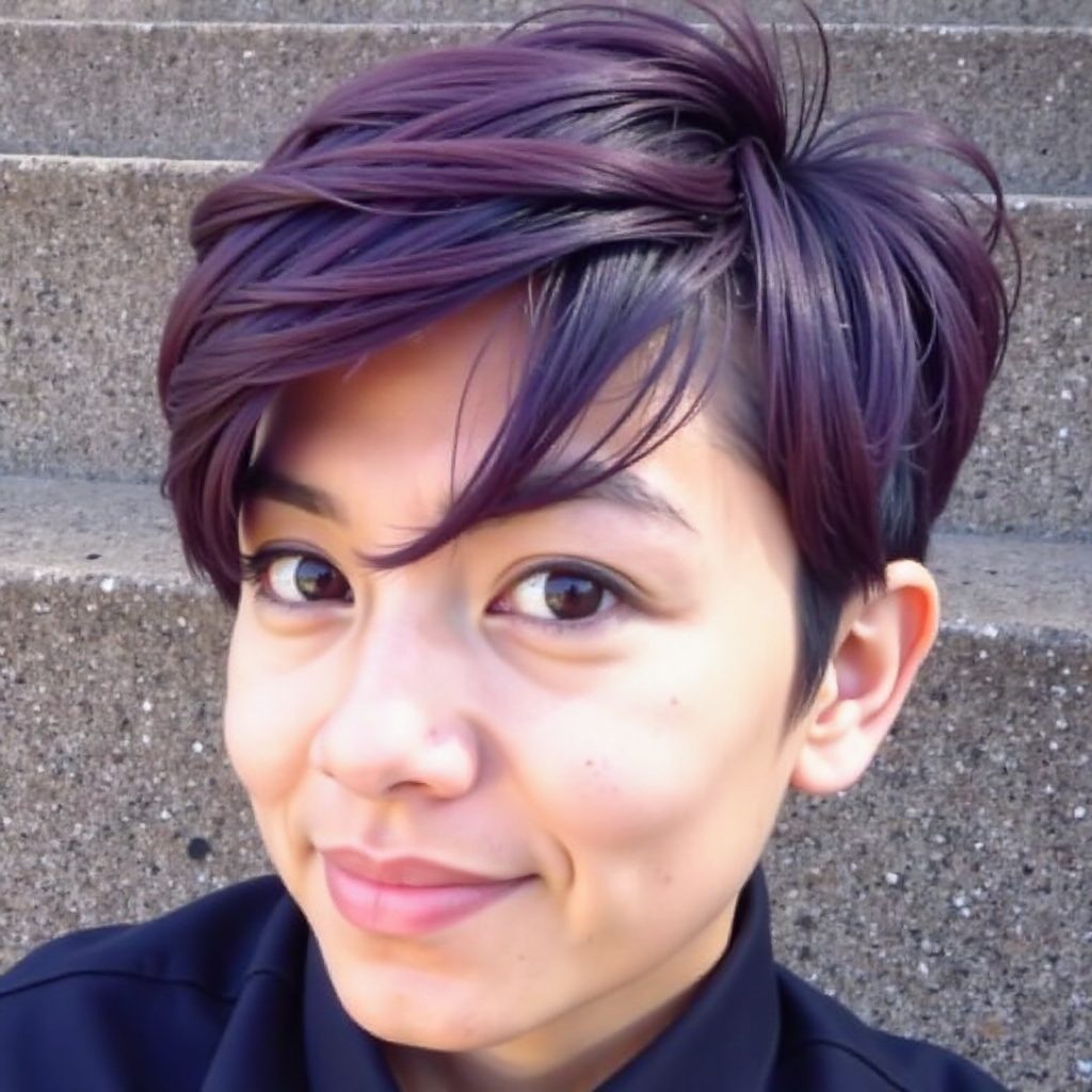 new year's eve pixie hairstyle