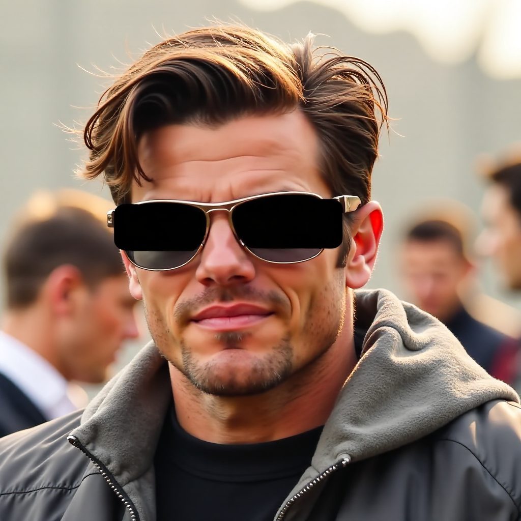 Zac Efron faux hawk haircut