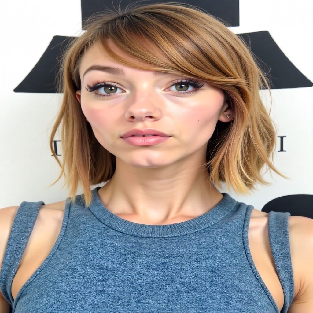 classic bob hairstyle for blondes