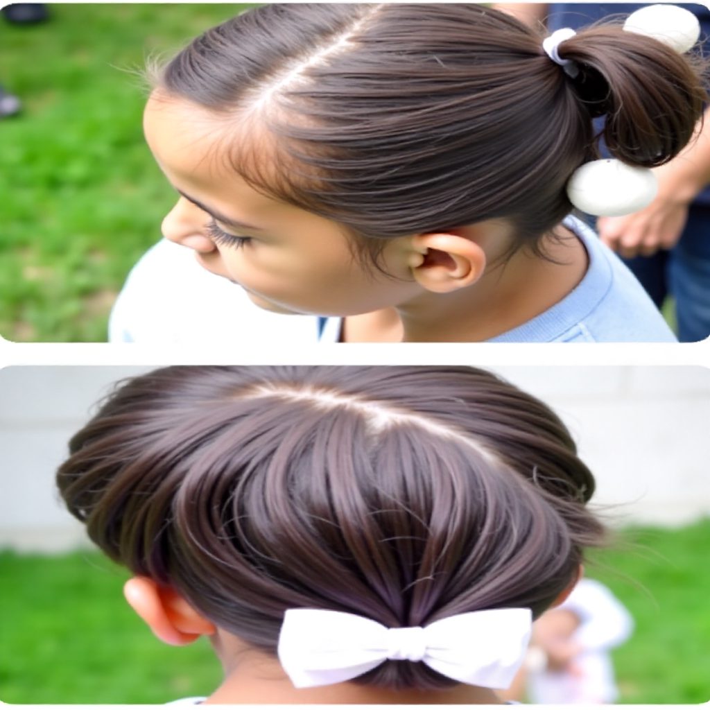 pigtails for baby girls