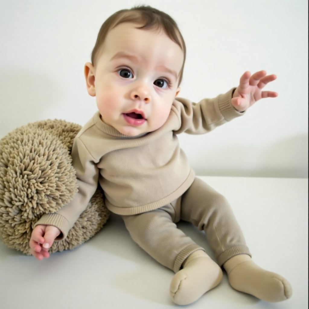 toddler's hairstyle with a flower