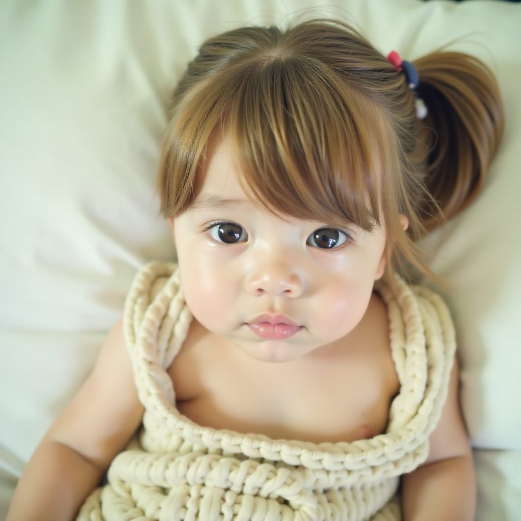 messy braided crown girls hairstyle