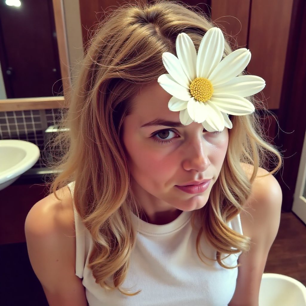 simple half up girls hairstyle