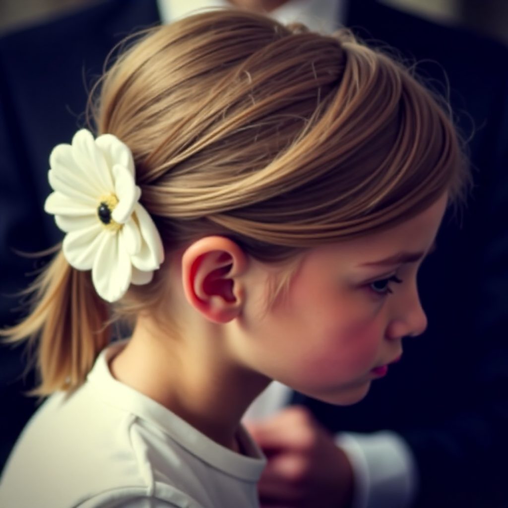 little girls hairstyle for short hair