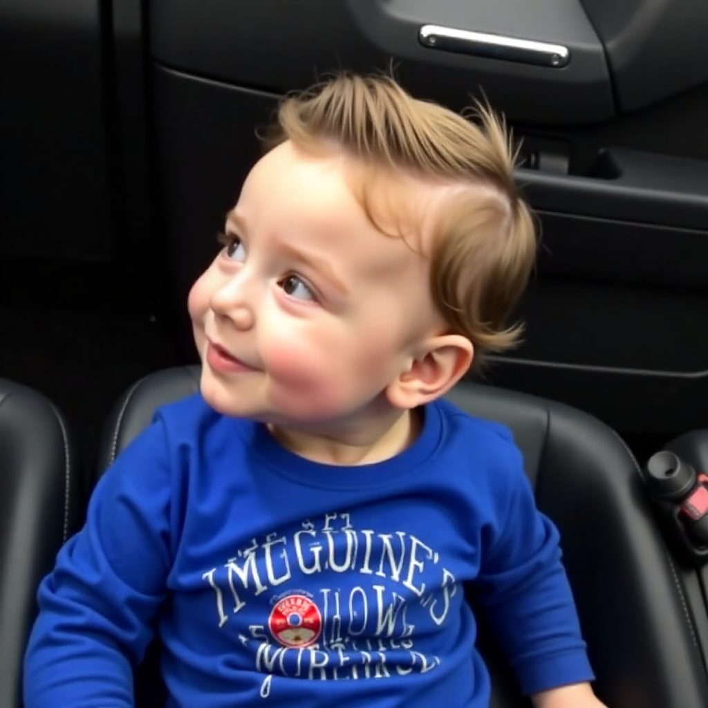 short spiky haircut for little boys