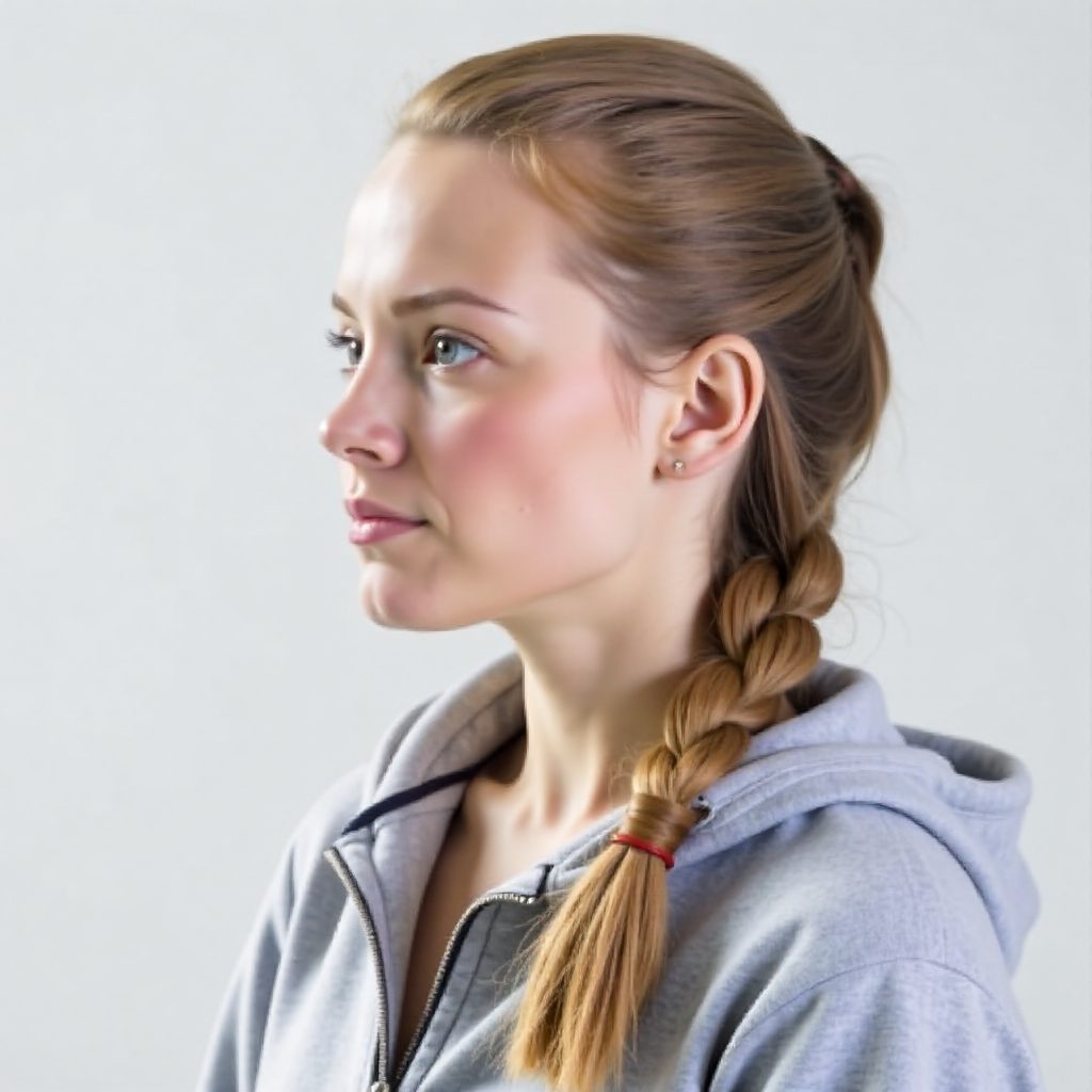 side braid hairstyle for long hair