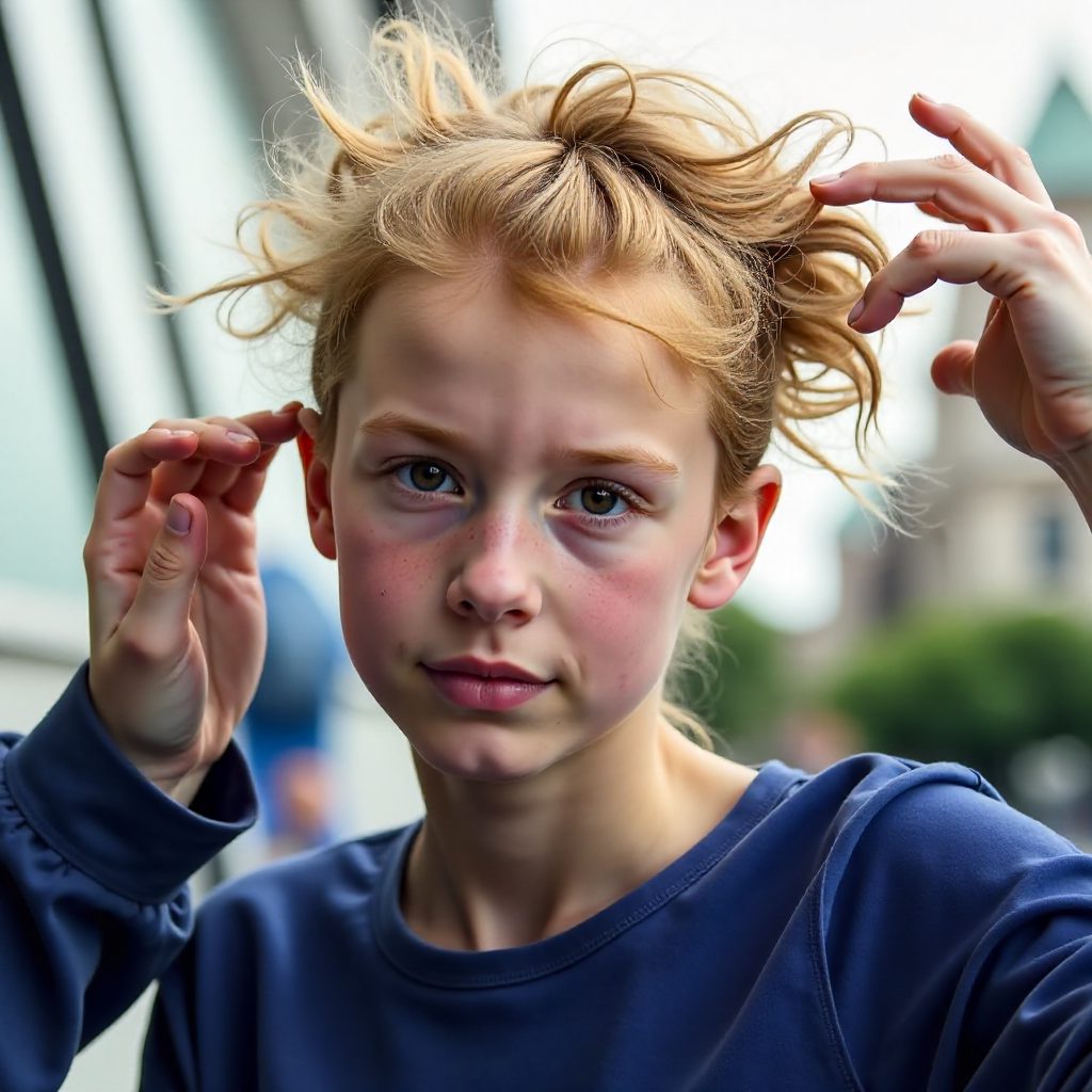 twisted braids in pigtails girls hairstyle