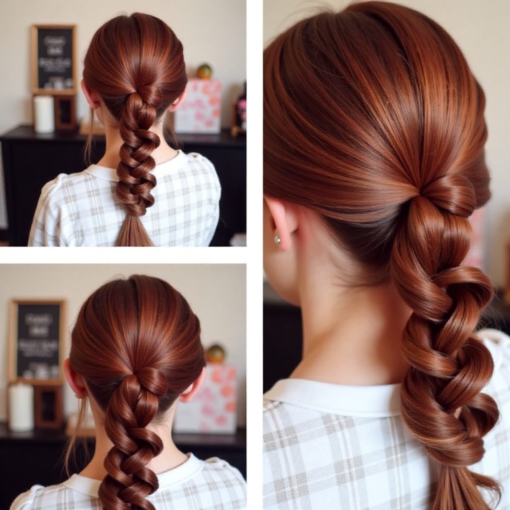 braided hairstyle for girls