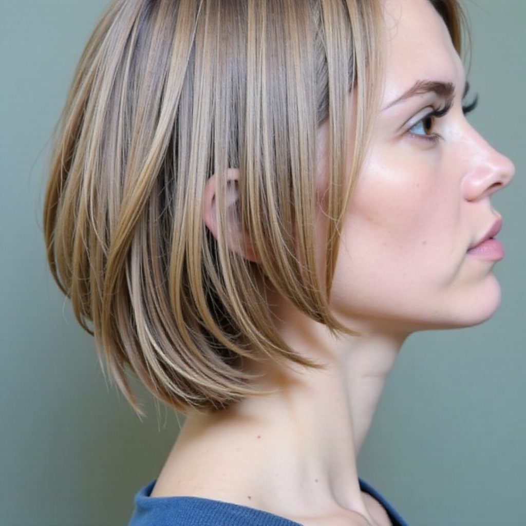 back to school hairstyle for medium hair