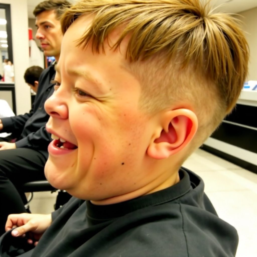short mohawk for little boys