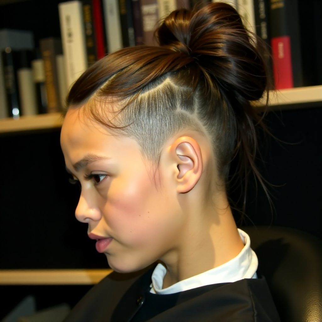 kids mohawk with faded sides