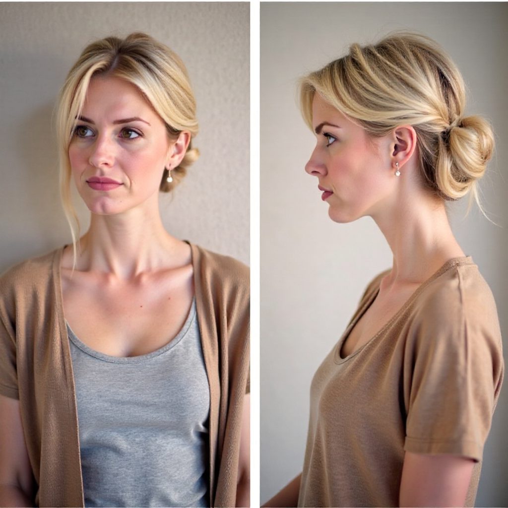 fishtail and curls half updo for toddlers