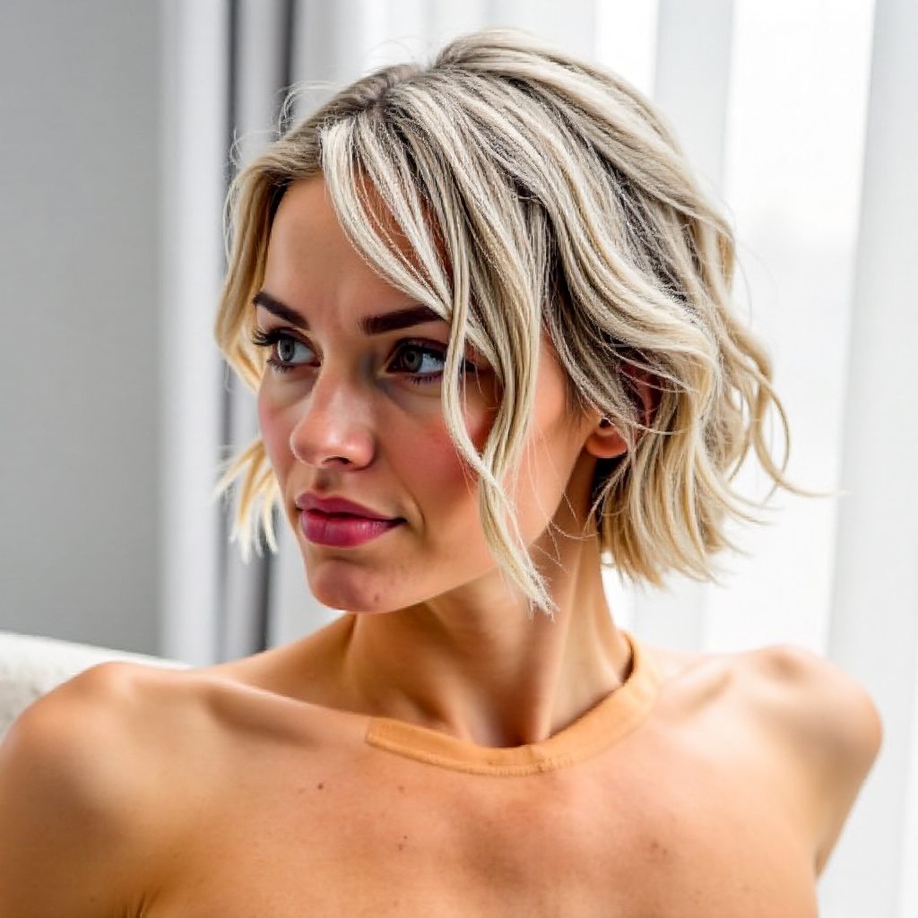 Sleek Dutch Braids into Small Buns