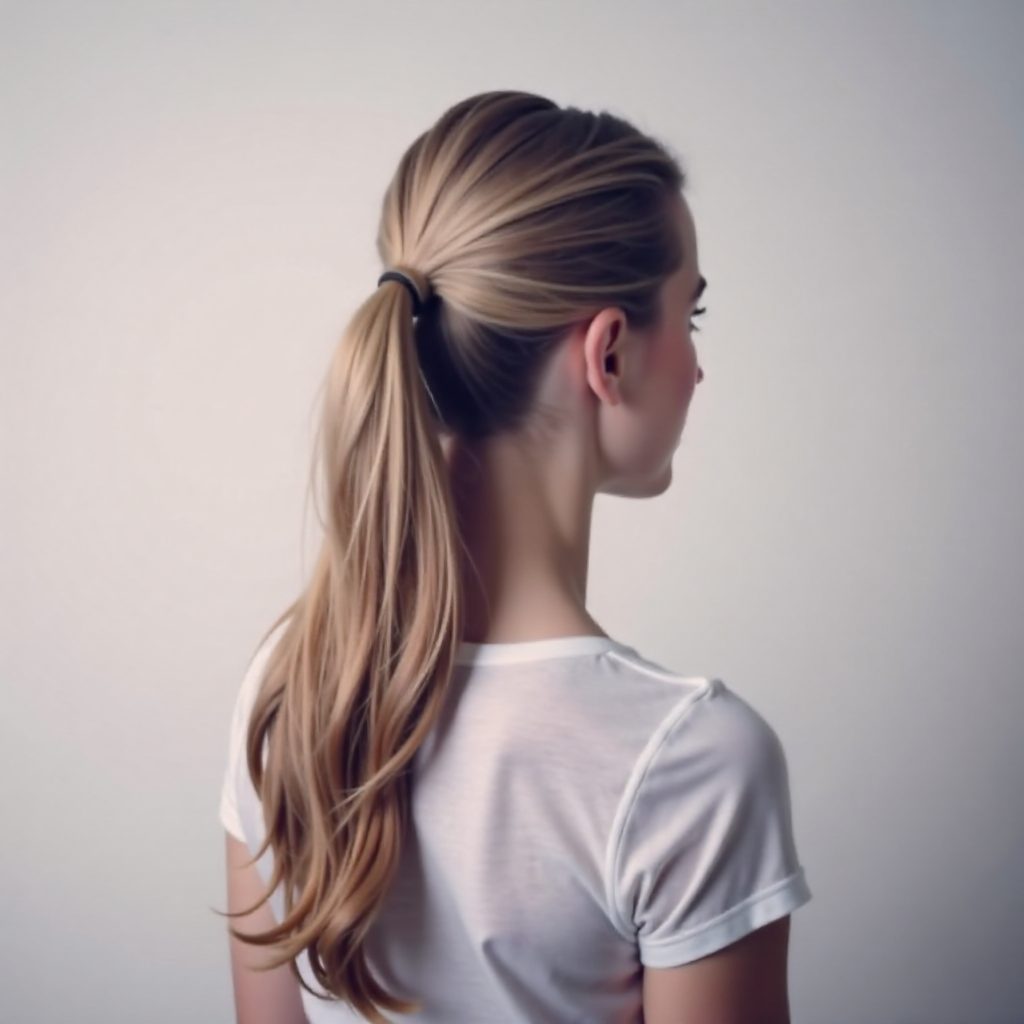 braided bun half updo