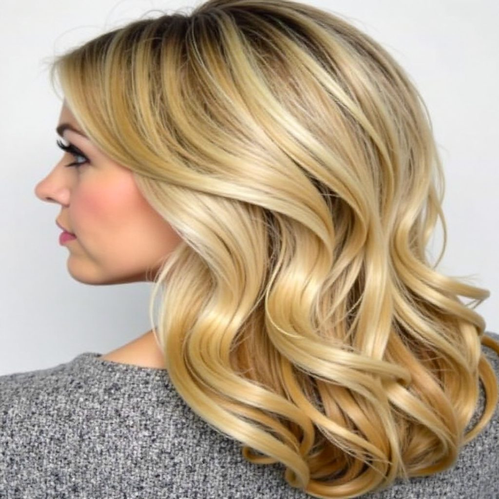 half up braided hairstyle with lacy braid