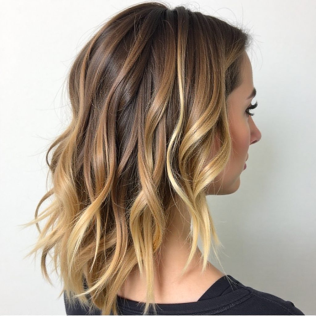 Two-Strand Waterfall Braid For Medium Hair