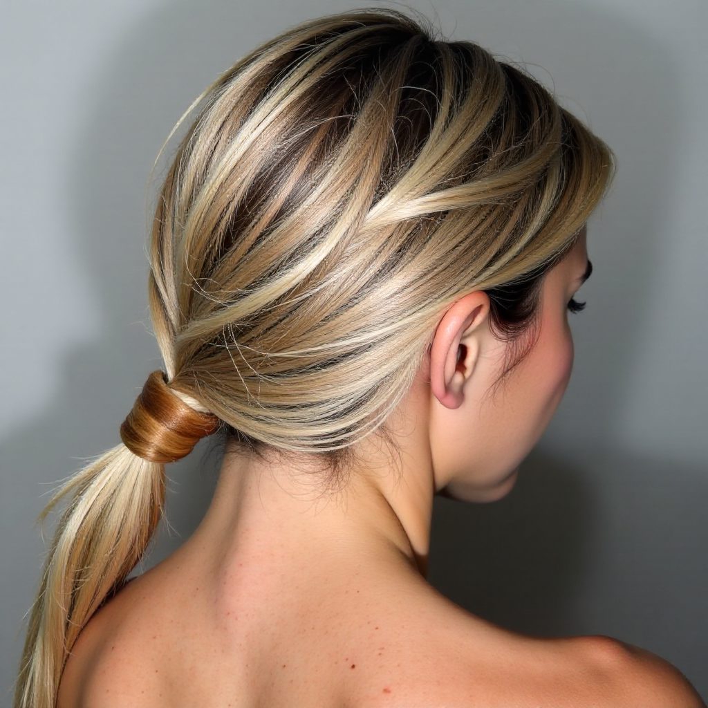 Double Waterfall Braid For Balayage Hair