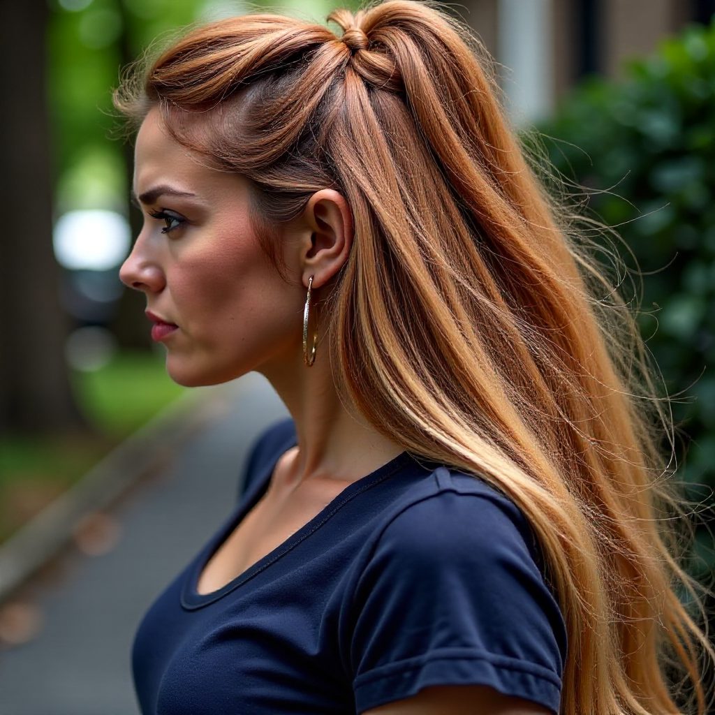 Waterfall Braid For Straight Hair