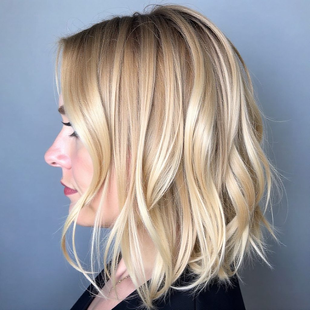 Double Waterfall Braid Half Updo