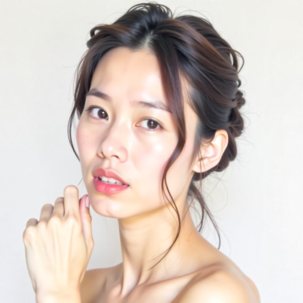 milkmaid braid with face-framing locks