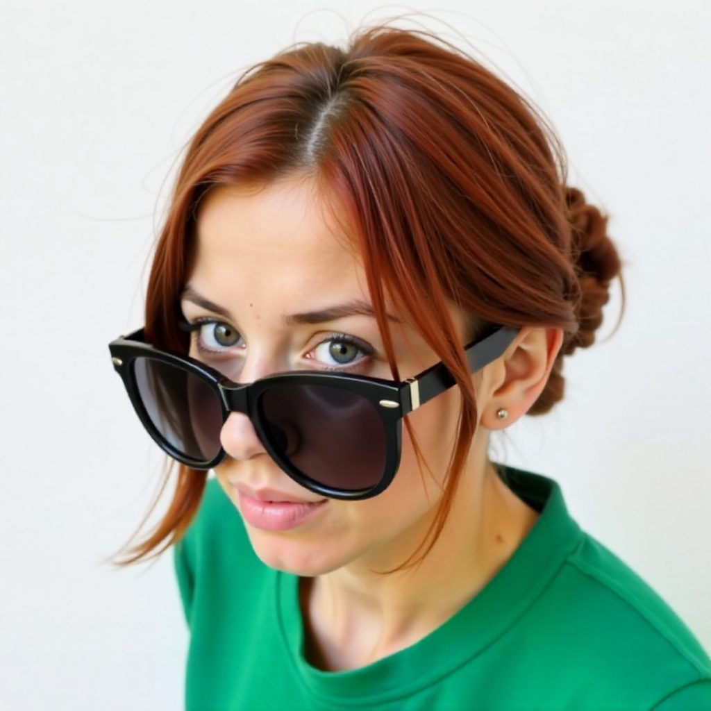 milkmaid braid updo for red hair