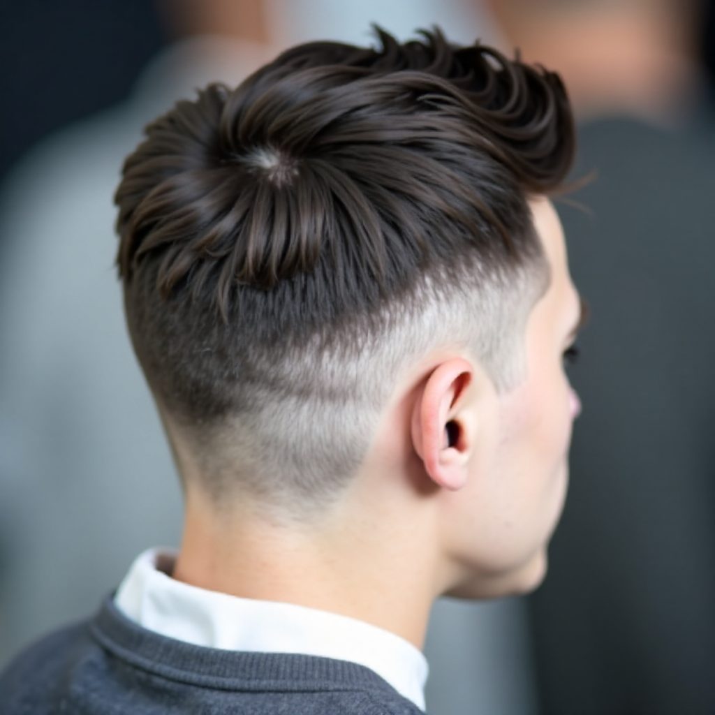 skin fade for thick hair