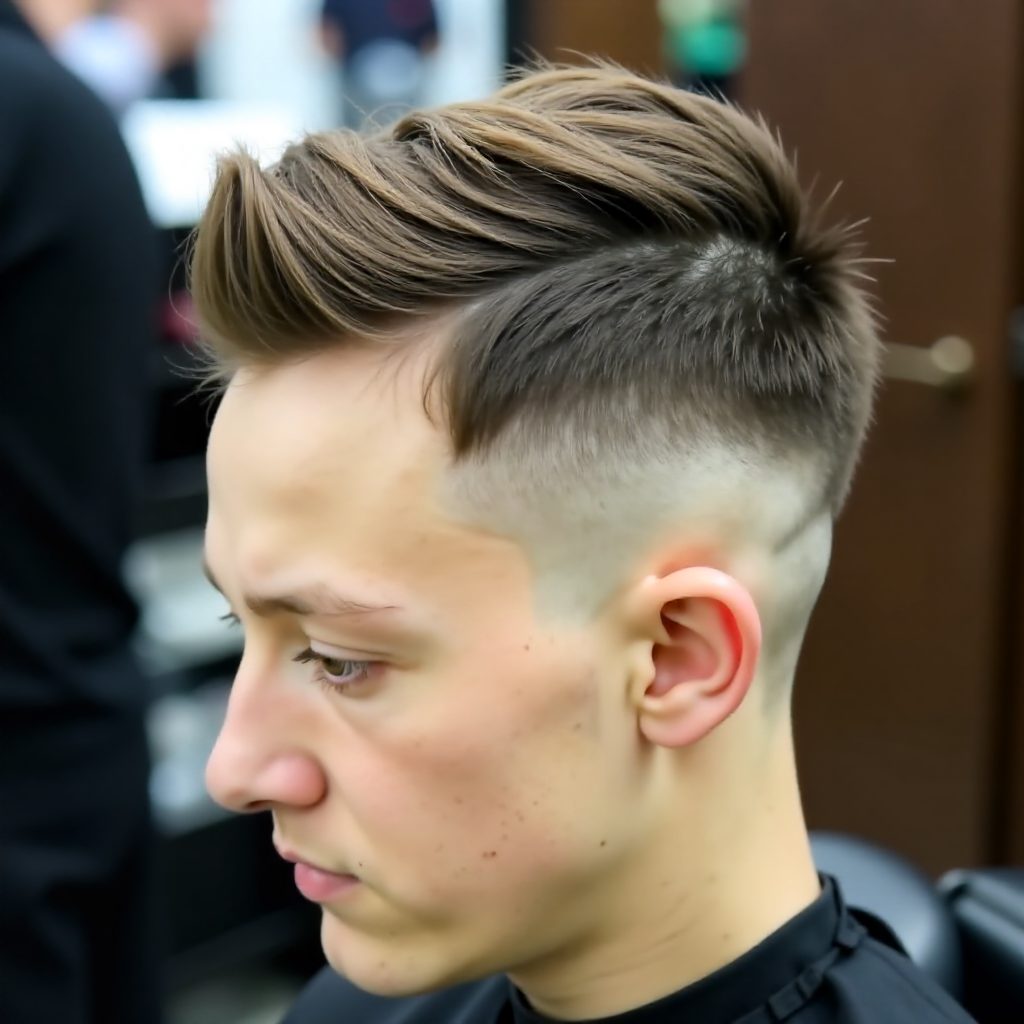 spiky hairstyle for men