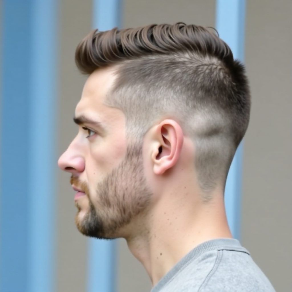 Ivy League cut for wavy hair