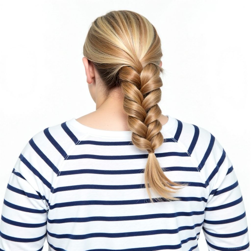 Chunky Blonde Strand Braid