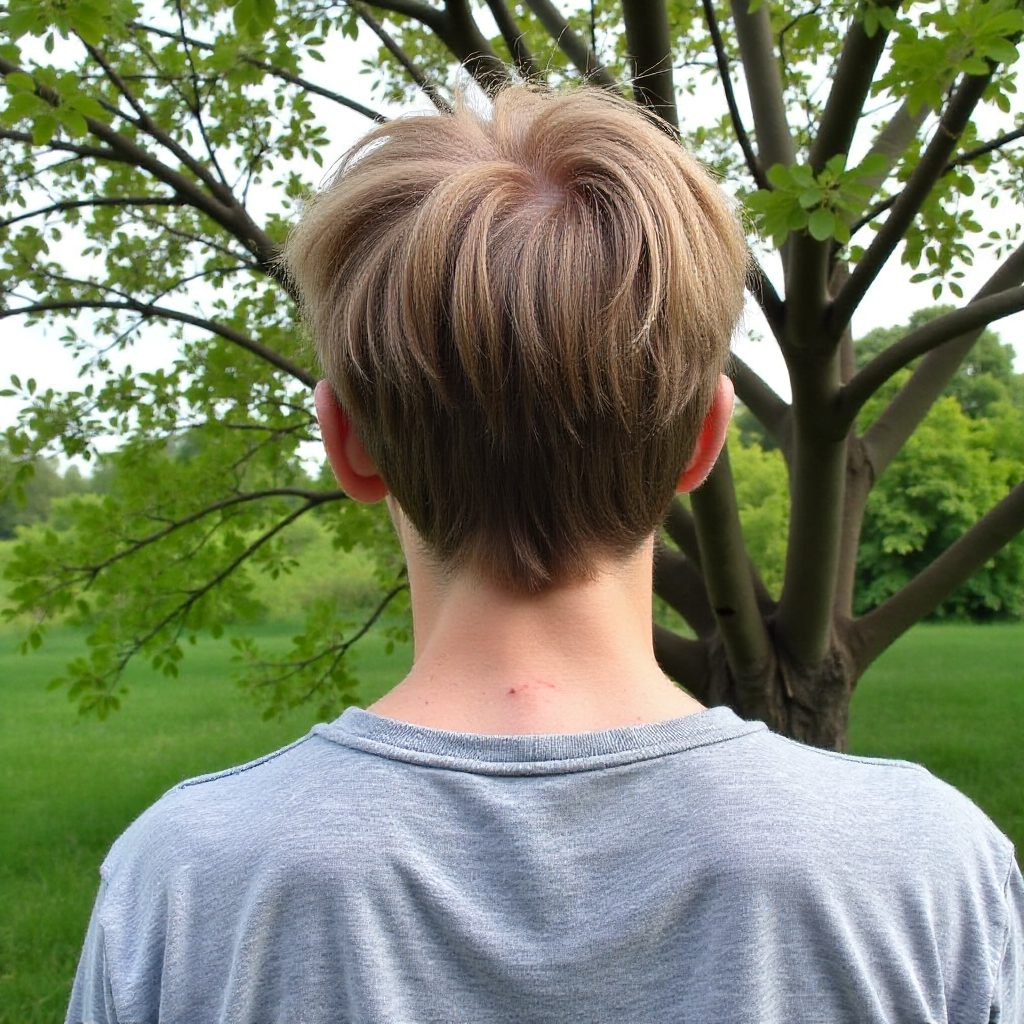 Diagonal Five Strand Braid With A Side Bun