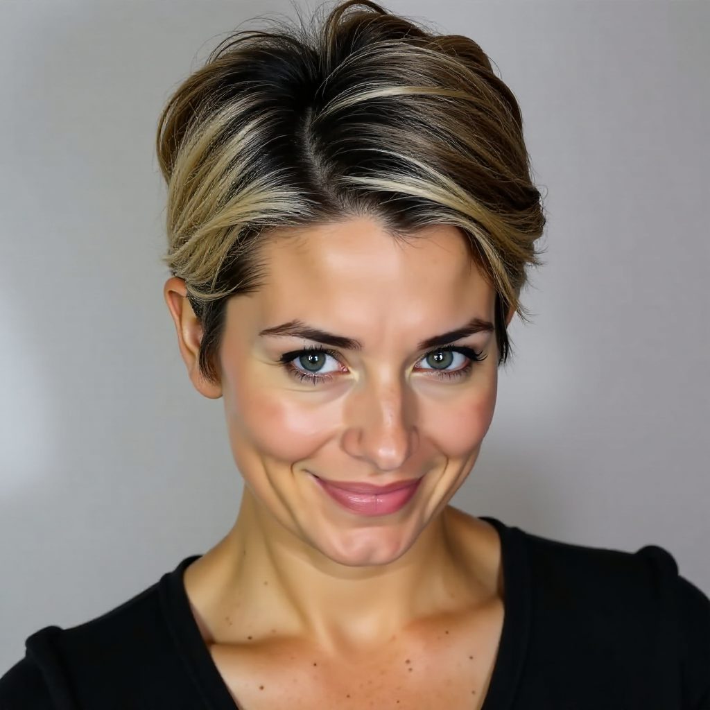 Messy Updo With A Bandana