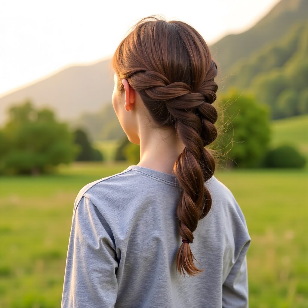 The Timeless Beauty of Fishbone Braids: lead gallery photo for styling reference