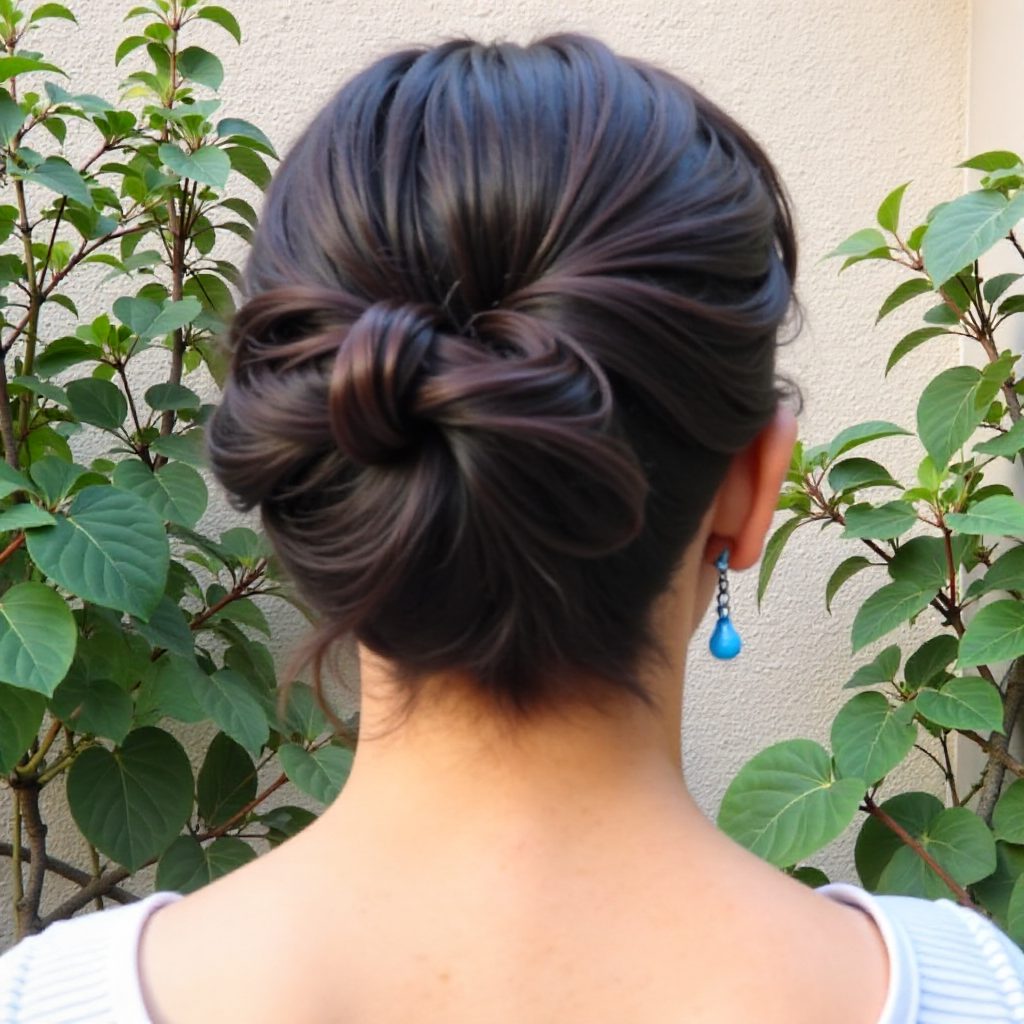 Fishbone Braid Updo