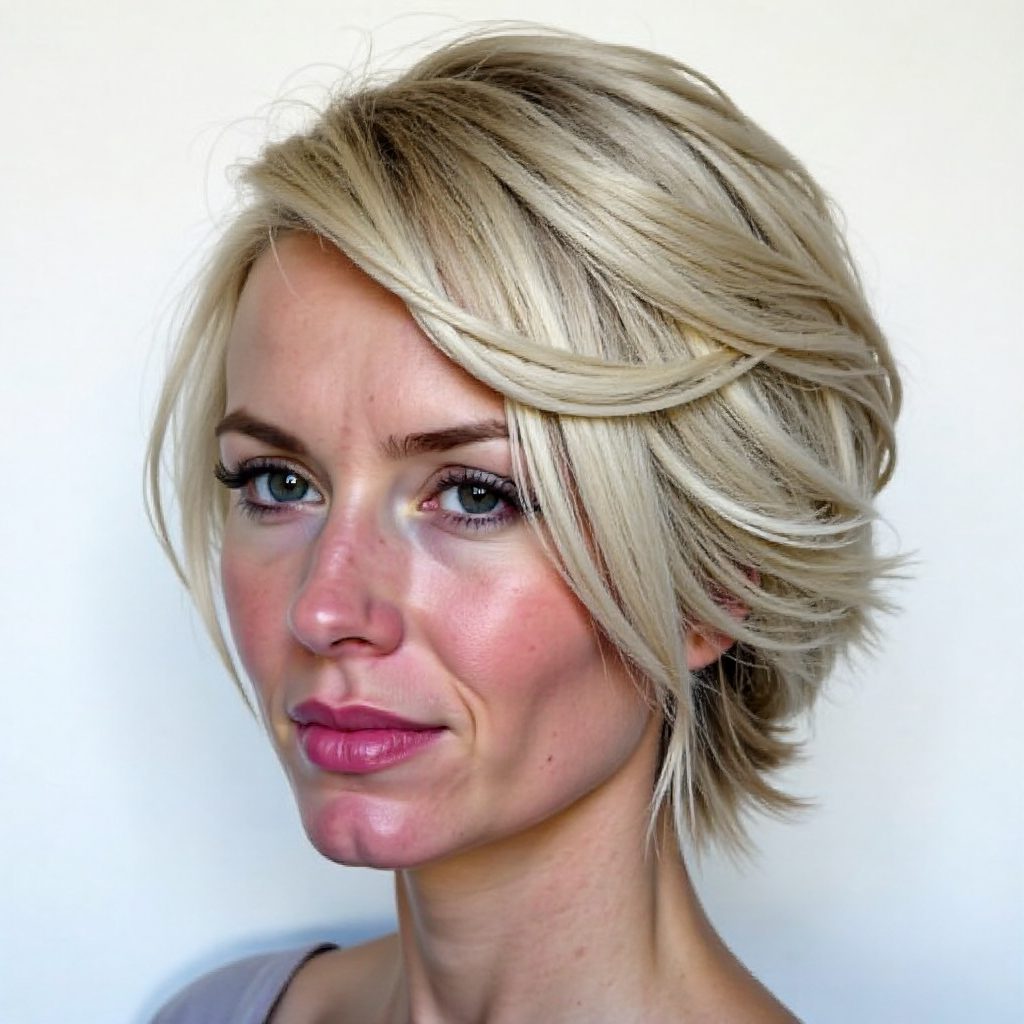 Messy Fishtail Braid Updo