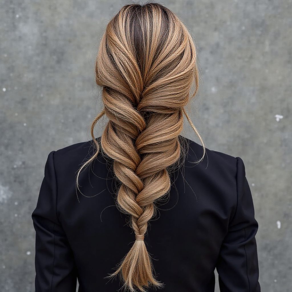 Mermaid Braid With Chain Braid