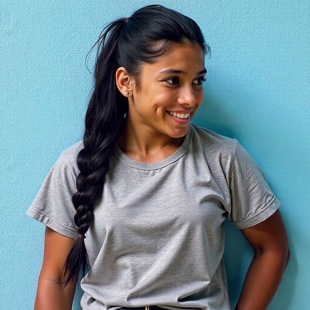 Medium Length Thin Faux Locs