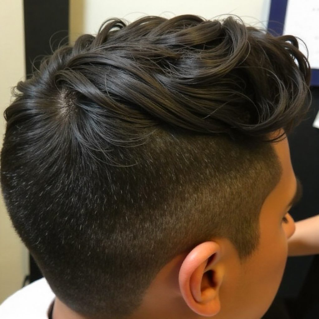 Mohawk From Yarn Braids