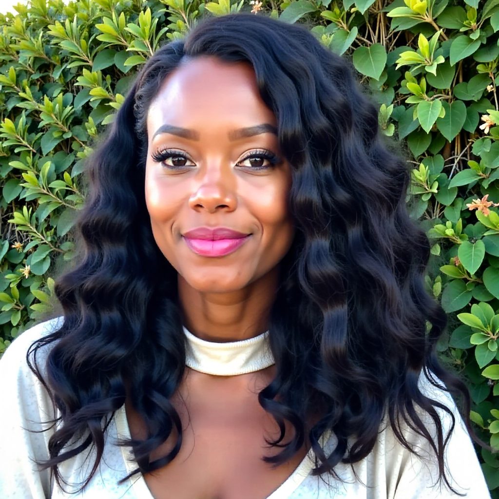 Shoulder-Length Side-Parted Twists