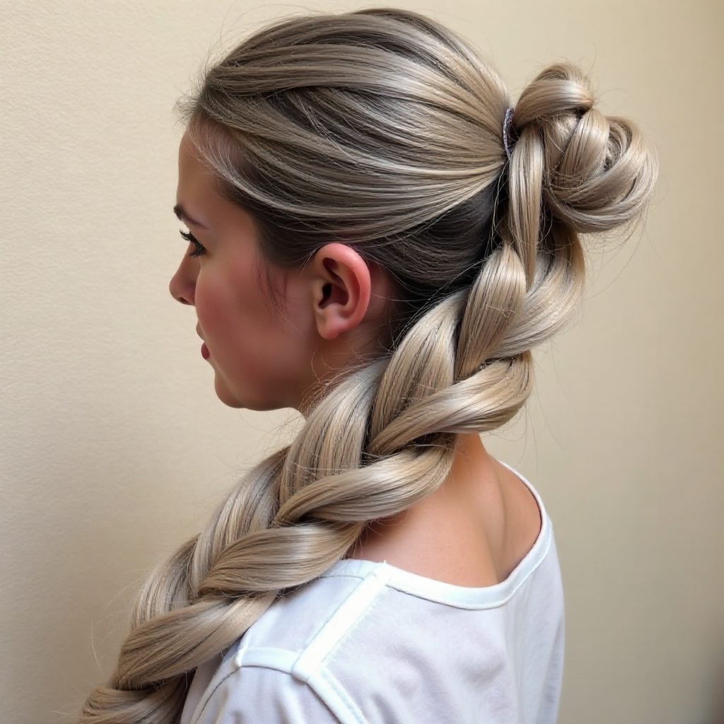 Blonde Yarn Wraps