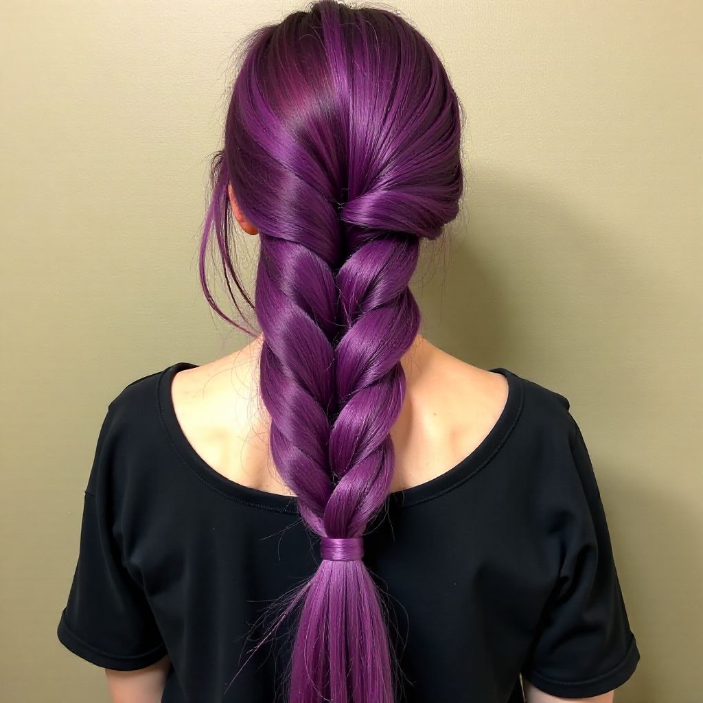 Double Mermaid Fishtail Braid