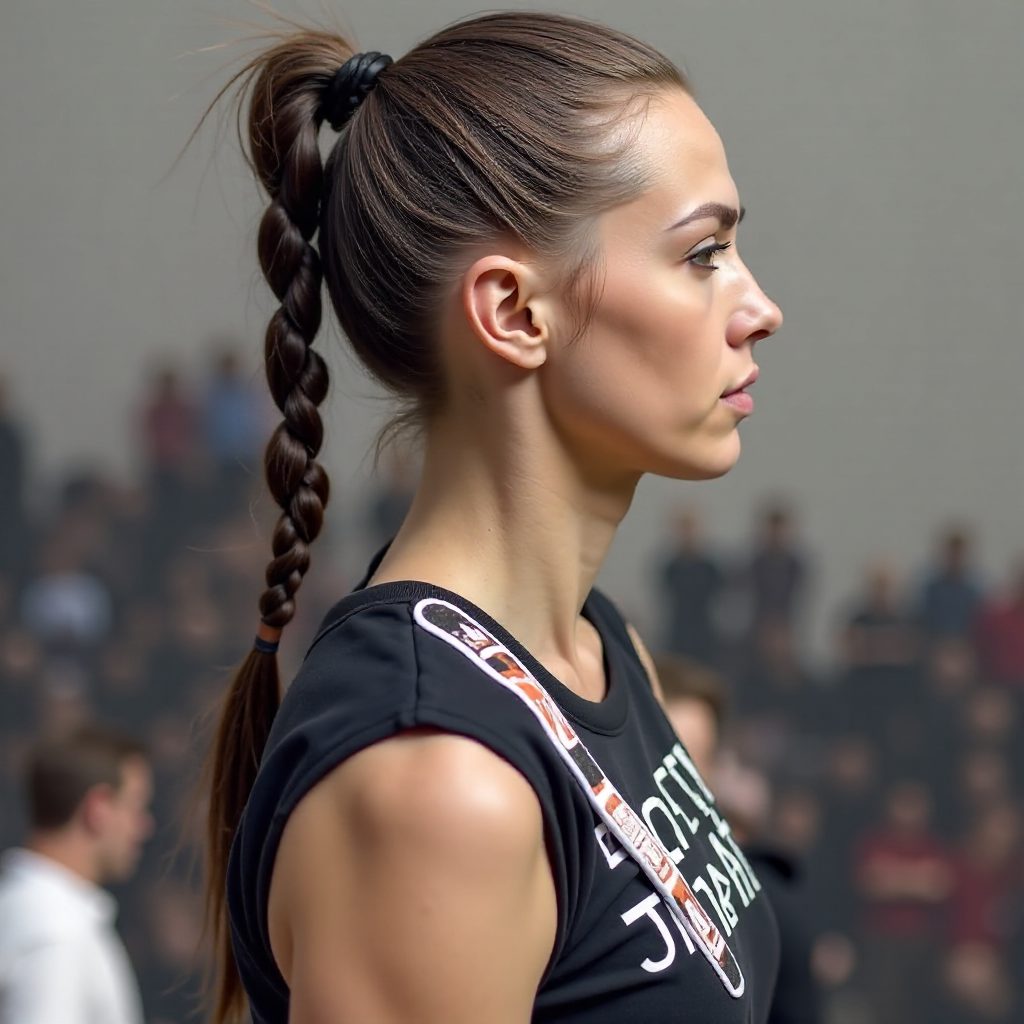 Under Braids Pigtails