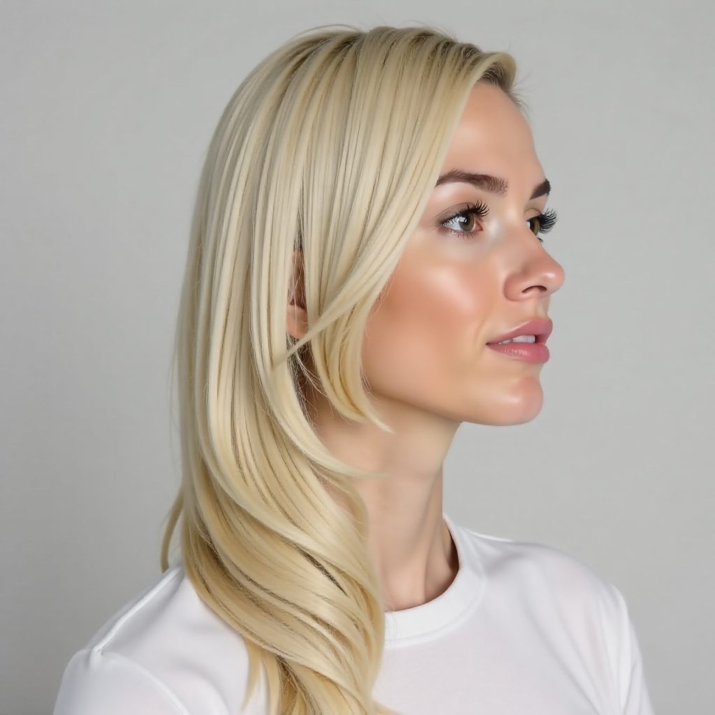 Vintage Side Waves Hairstyle