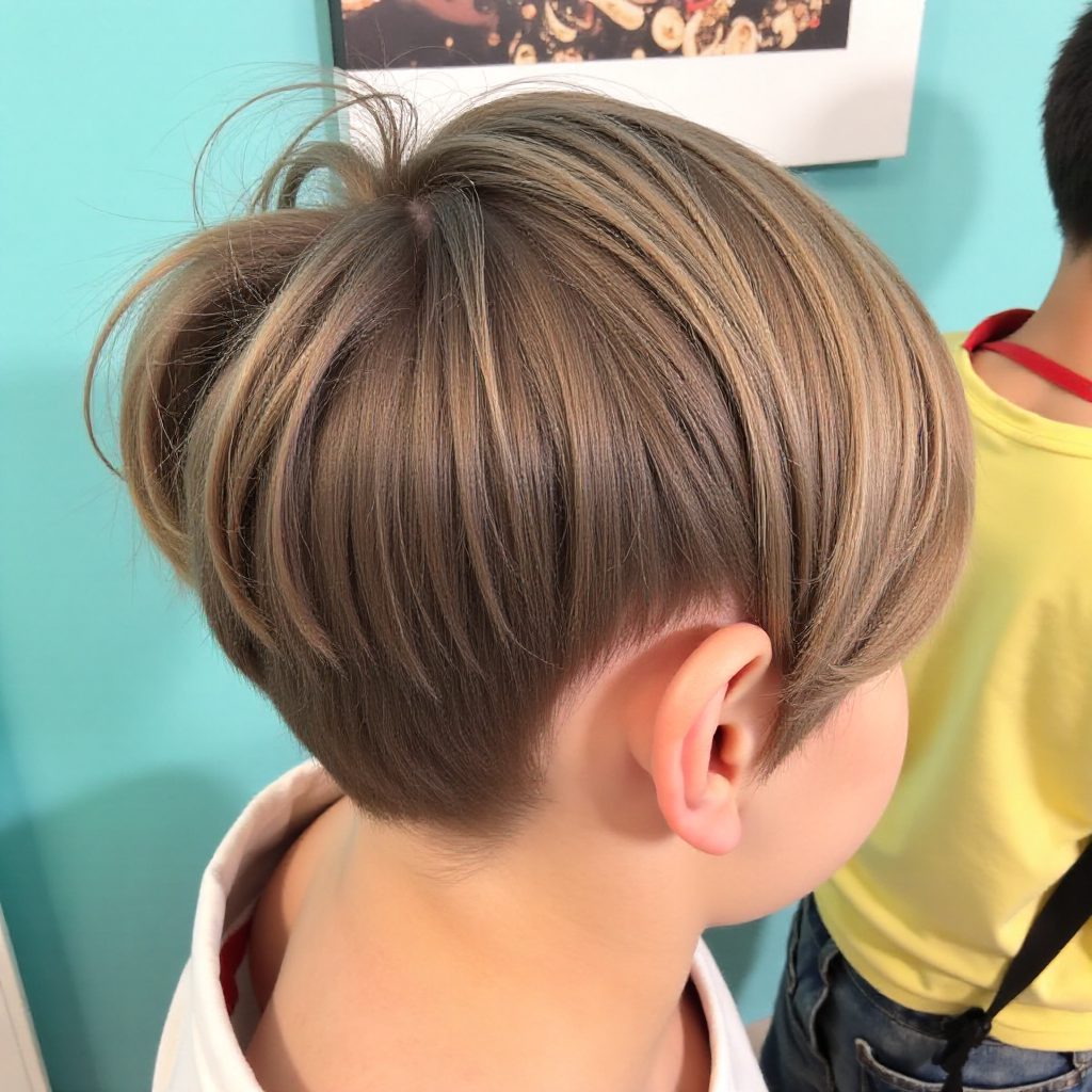 Long Pixie With Undercut